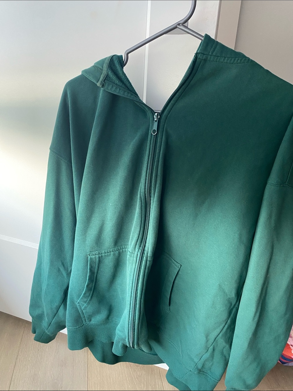 Ardene Dark Green  Zip-Up Hoodie